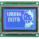 M12864E-B5, 12864 Graphics LCD Module, 128 x 64 dot-matrix Display, STN BLUE, transmissive