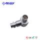 Lemoco Compatible Coaxial Cable F Connector , Right Angle Coax Connector FLA 00S 250
