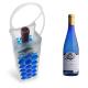 pvc wine bottle cooler bag with gel inside