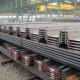 Coated Steel Sheet Pile high fire resistance For Varying Costs