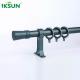 Darkening Single Aluminium Curtain Rod Minimalist For Home Decor