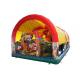 0.9mm PVC Material Children'S Inflatable Bounce House Madagascar Style