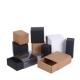 Custom Plane Brown Kraft Craft Paper Jewelry Pack Boxes Small Gift Box