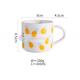 ceramic 400ml mugs office cup lovely pineapple mugs household breakfast cup stackable coffee mugs tasse de café кофе эго