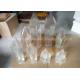 Clear Artificial Resin Crystal Statues , Transparent Christmas Decorations Good Looking