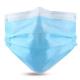 Colored Earloop Antibacterial Face Mask Vertical Folding Health Protective