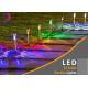 Landscape Solar Powered LED Garden Lights 7 Color Changing Path Pathway 12 Packs