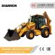 Construction Works 388 Backhoe Loader Equipped With Telescopic Boom