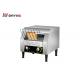 Small Bakery Product Making Machine Adjustable Chain Speed Bread Conveyor With Different Baking Effects