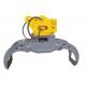 Forestry Rotating Hydraulic Log Grapple For Excavator ZX60 PC40 CAT306