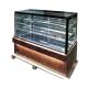 1.2m 1.5m 1.8m Cake Display Refrigerator Lower Loise 2 Adjustable Shelves