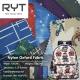 100% Nylon Printing Coating Waterproof Durable Fabric For Backpack 0.35-0.4mm