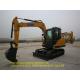 X Frame 7120mm 8 Ton Hydraulic Crawler Excavator