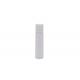 Square White Plastic Refillable Glass Perfume Spray Bottles Skin Care Packaging