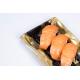 Disposable Sushi Containers with Lids Square Food Container Take Out Sushi Tray