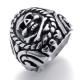 Tagor Jewelry Super Fashion 316L Stainless Steel Casting Rings Collection PXR024