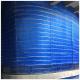 Blue Double Track Fireproof Roller Curtain With Molded Workmanship Strength