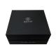 Rectangle Shaped Paper Packaging Box 2 Piece Gift Boxes With Lids Silver Logo