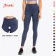 Women'S High Waist No Front Line Tight Yoga Pants 210gsm Butt Lift Workout Pants