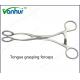 170mm E.N.T Laryngoscopy Instruments Tongue Grasping Forceps with Acceptable OEM