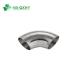 Stainless Steel Welding Connection Sanitary Food Grade Curve Pipe Fitting SS316 SS304
