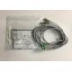 3 Lead ECG Trunk Cable 2106309-002 With Intergrated Grabber Leadwire 12FT