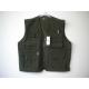 vest, mens vest in T/C 65/35 fabric, fishing vest, casual vest