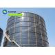 560000 Gallon Glass Lined Potable Water Storage Tanks With Glass - Fused - To - Steel Roof