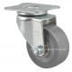 2612-56 Edl Mini 2 35kg Plate Swivel TPE Caster with Smooth and Effortless Swivel