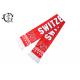 World Cup Switzerland Sublimation Scarf Soccer Team Champions League