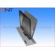 Stainless Steel Motorized LCD Monitor Lift For Financial Analyzing System