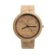 Chronograph Modern Wood Watches / Water Resistant Bamboo Watch Womens