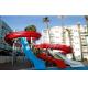 Hotel commercial swimming pool water slide for sale