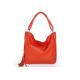 Real Leather Fashion Lady Orange Handbag Shoulder Bag