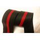 Red and Black 8 # Water Repellent  Water Resistant Coil Zipper Long Chain in Yards