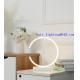 LED Lighting  C Table Lamp Warm Light  Aliminum Acrylic Three Color