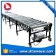 High efficiency conveyor belt flexible telescopic motorized roller conveyor