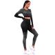 Stretch Hollow high-waisted hip-lifting yoga pants for women's athletic pants