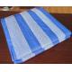 90gsm white-blue pe tarpauiln ,hdpe woven fabric