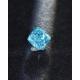 Loose CVD Lab Grown Synthetic Fancy Vivid Blue Diamond Cushion Shape 2.25ct IGI Certified