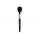 Normal Size Luxury Uncut Nature Hair Powder Brush With Copper Ferrule