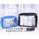 Heavy Duty Clear Toiletry Makeup Bags Transparent Shaving Bag Water Resistant Cosmetic Bag Organizer Pouch for Travel wi