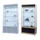 2000mm High Lockable Clear Glass Display Showcase Cabinet 20KG Per Shelves