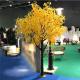 Wind Resistant Artificial Ginkgo Tree Garden Landscape Decoration / fake Evergreen Tree