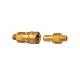 Yellow Brass Quick Connector -20℃-120℃ Temperature Resistance