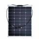 Mono 50w Semi Flexible Solar Panel High Efficiency For Camping Rv