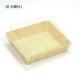 Recycled Biodegradable Food Container Paper Sushi Tray 180mm For Food Shop