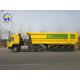 50t Dump Semi Trailer with Wheel Base 7000-8000mm and GCC Certification