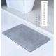 High quality super absorbant diatomaceous earth mat eco-friendly non slip diatomite bath mat