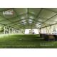 Outdoor Conference Span Width 30m Event Tent Structure With White Lining Built On Grass Land